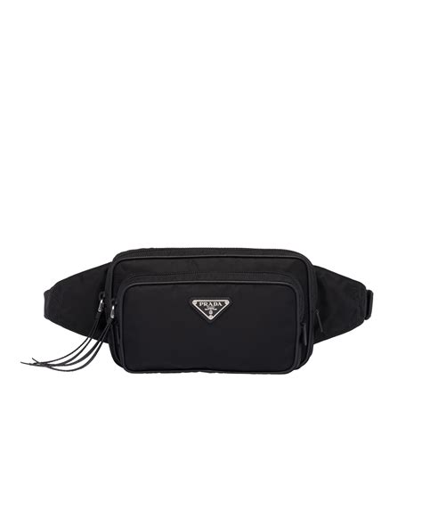 prada waist belt bag|prada nylon fanny bag.